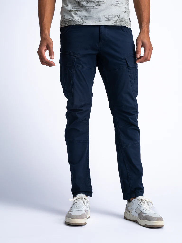 Petrol Cargopants Donkerblauw