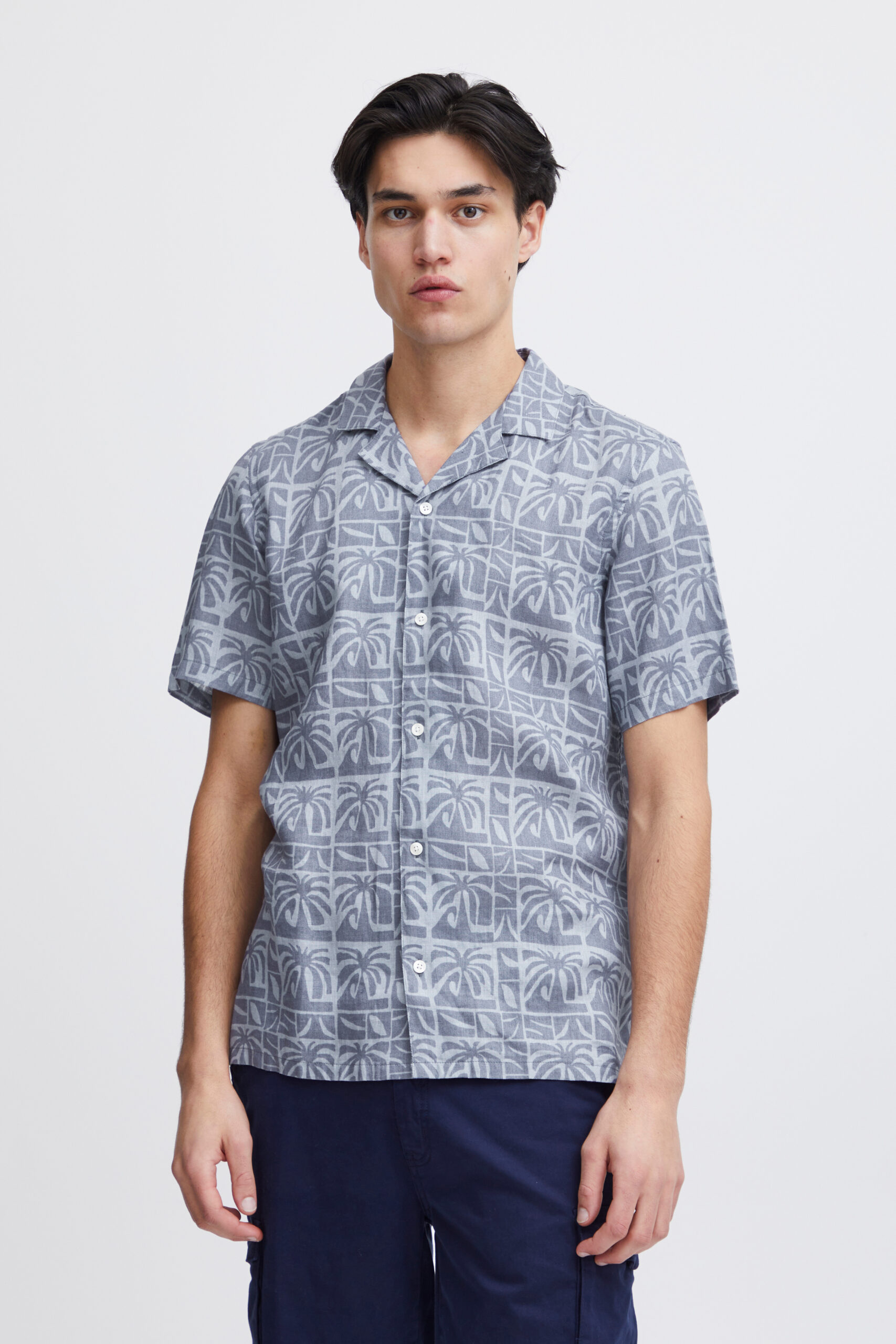 Casual Friday Blouse KM Palmtrees.