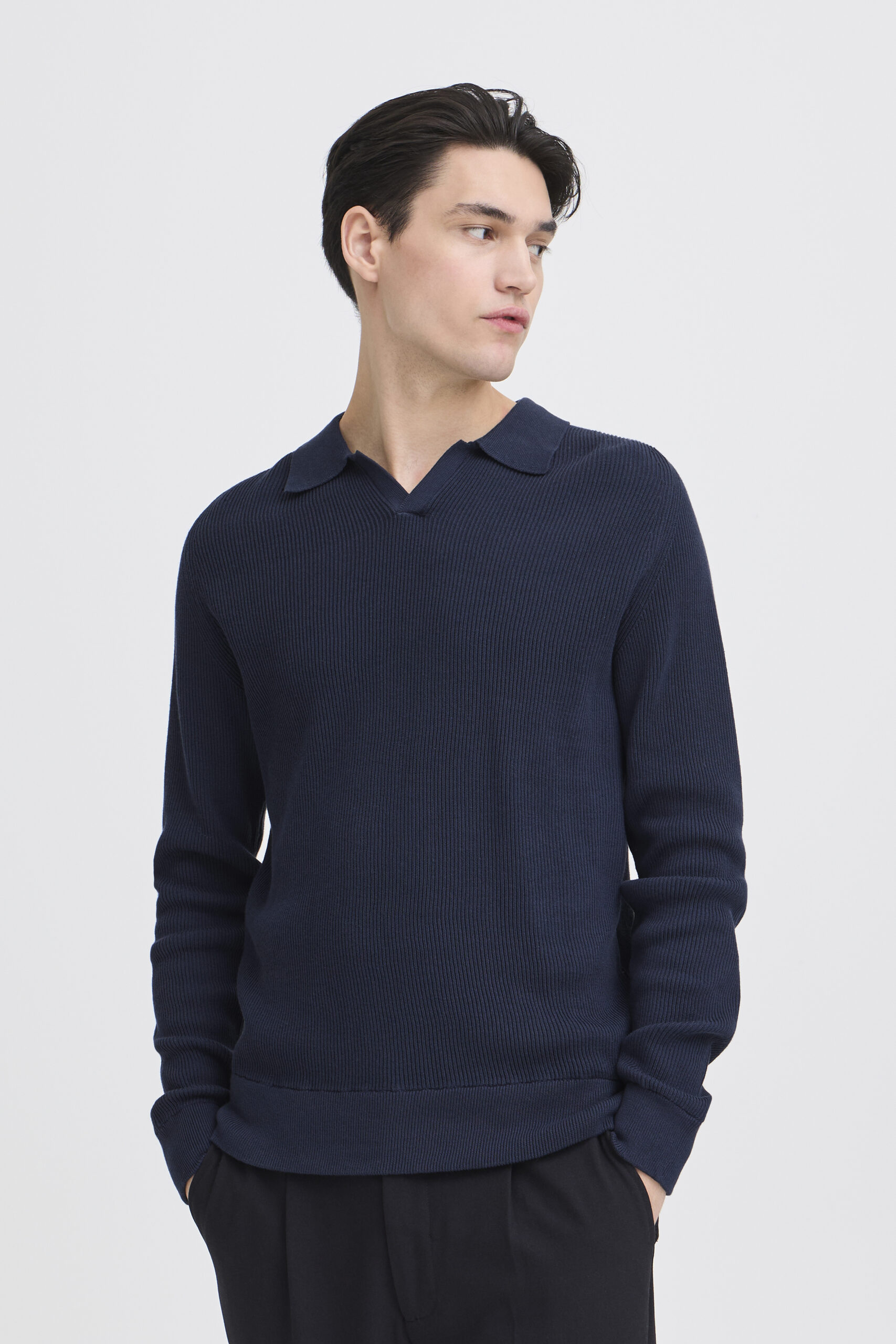 Casual Polo Katoen LM Donkerblauw 2026